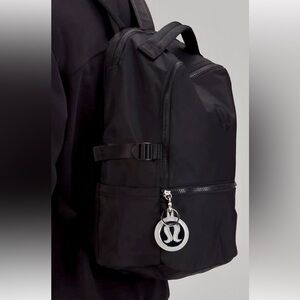 Lululemon Logo Bag Charm or Keychain New With Tags. Rare HTF Accessory